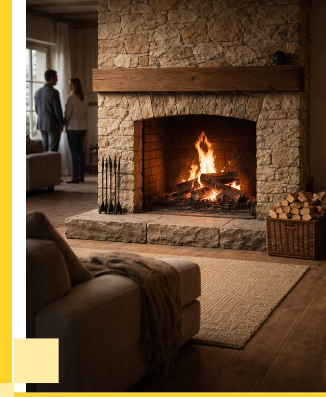 Открытые камины под ключ в Сальске от 152520 р. ЭриданСлс