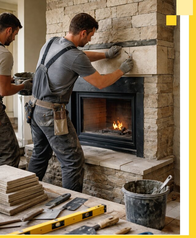 Проектирование и установка открытых каминов в Сальске