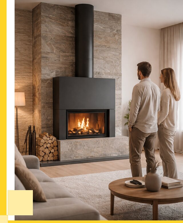 Закрытые камины под ключ в Сальске от 122016 р., ЭриданСлс