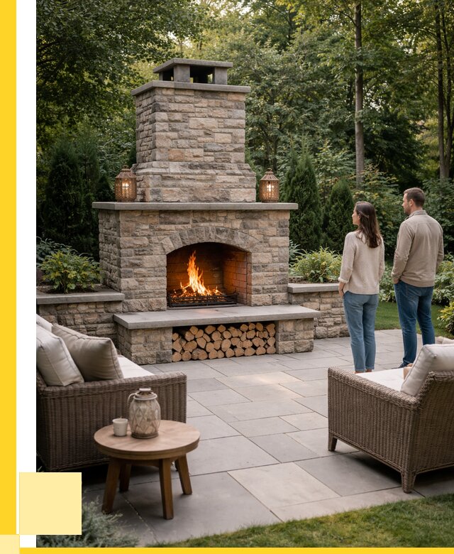 Уличные камины из кирпича в Сальске от 152520 р. | ЭриданСлс