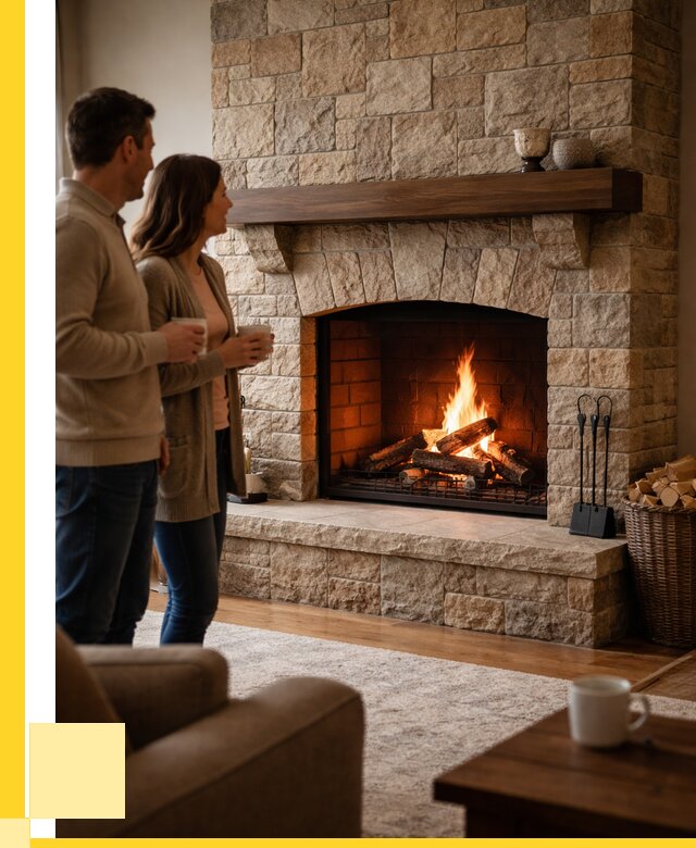 Каменные камины на заказ в Сальске от 183024 р. | ЭриданСлс