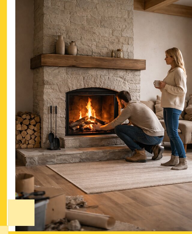 Камины для загородного дома в Сальске от 355880 р., ЭриданСлс