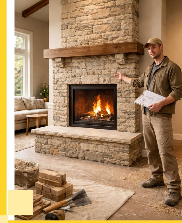 Камины под ключ в Сальске от 183024 р. | ЭриданСлс — установка