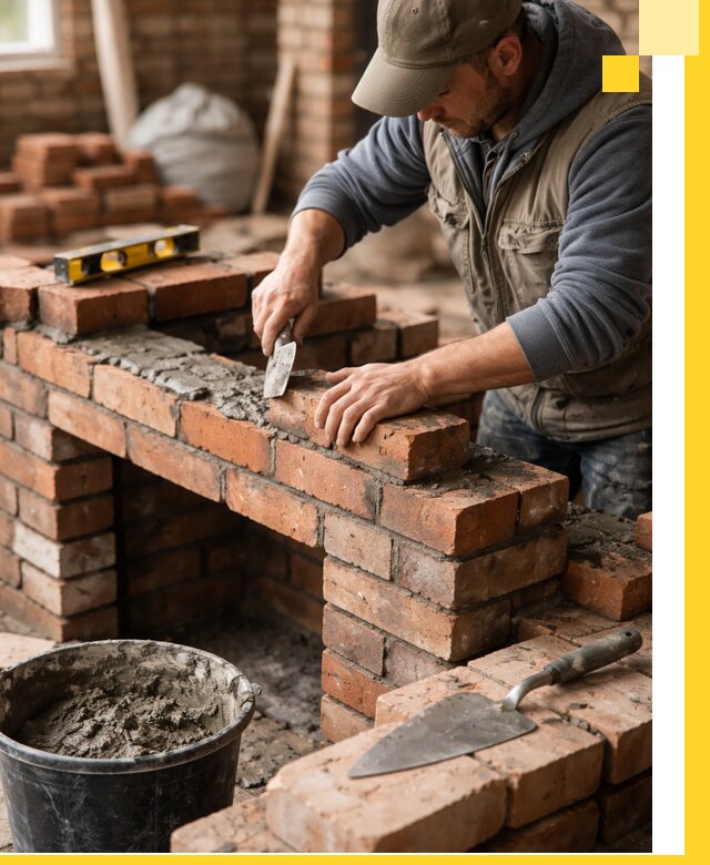 Кладка каминов под ключ в Сальске профессиональная отделка и монтаж