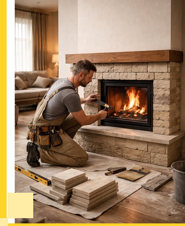 Строительство каминов в Сальске от 152520 р., ЭриданСлс - под ключ