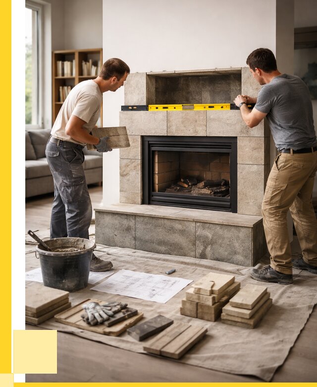 Монтаж каминов и установка в Сальске от 45756 р. | ЭриданСлс