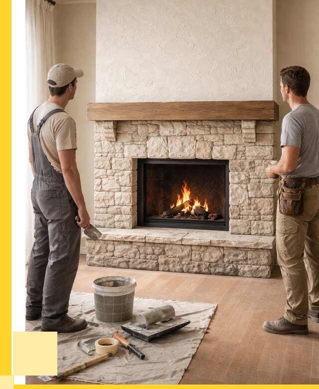 Отделка каминов в Сальске от 6609 р. под ключ | ЭриданСлс