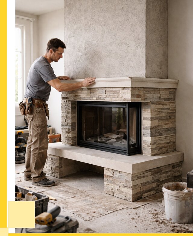 Изготовление каминов под ключ в Сальске от 152520 р. | ЭриданСлс