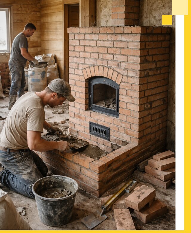 Профессиональное строительство печей в Сальске под ключ