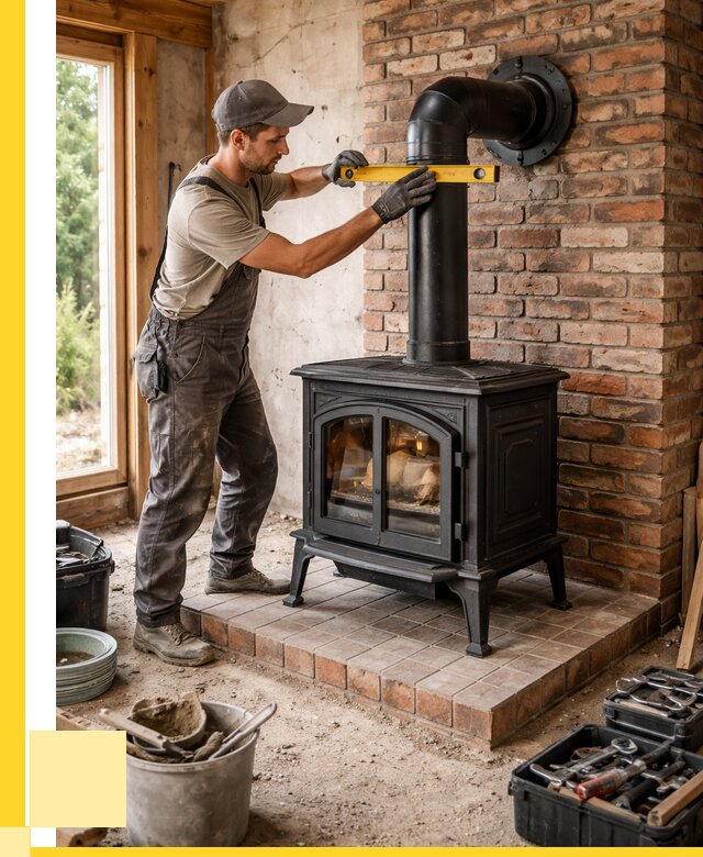 Монтаж печей установка банной печи в Сальске от 15252 р. | ЭриданСлс