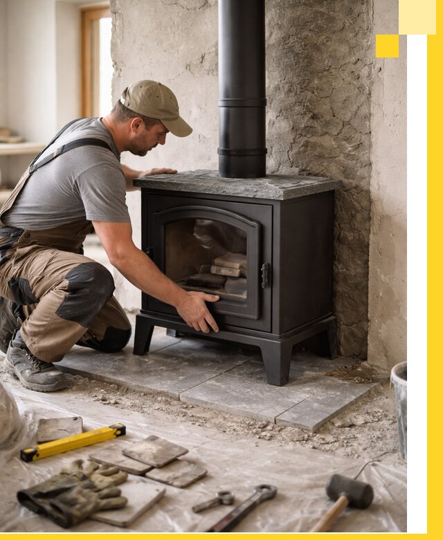 Профессиональный монтаж печей и каминов в Сальске под ключ