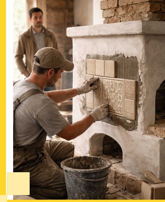 Отделка печей и банных печей в Сальске от 35588 р. | ЭриданСлс