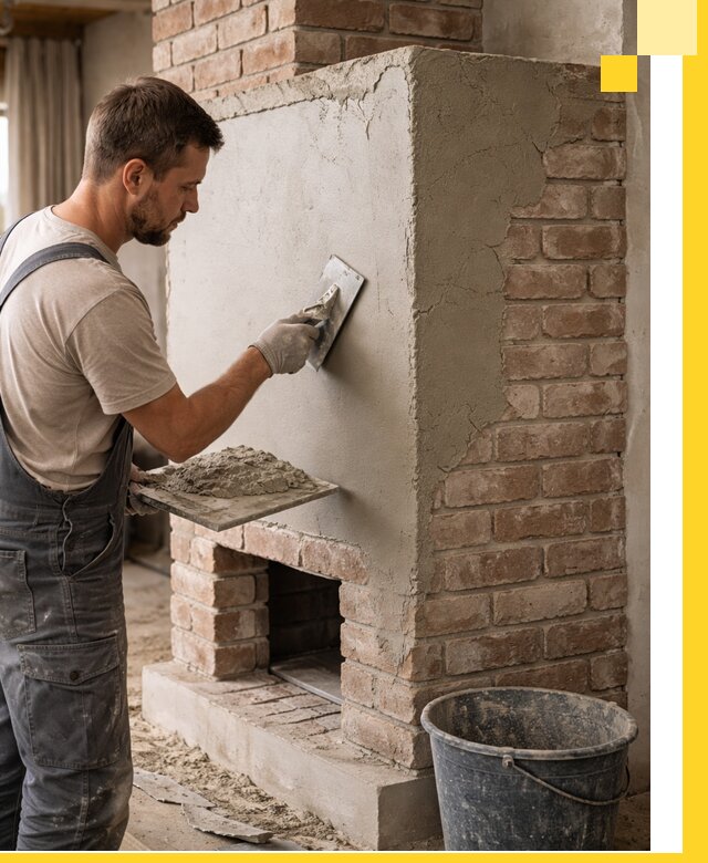 Отделка печей и облицовка каминов в Сальске под ключ