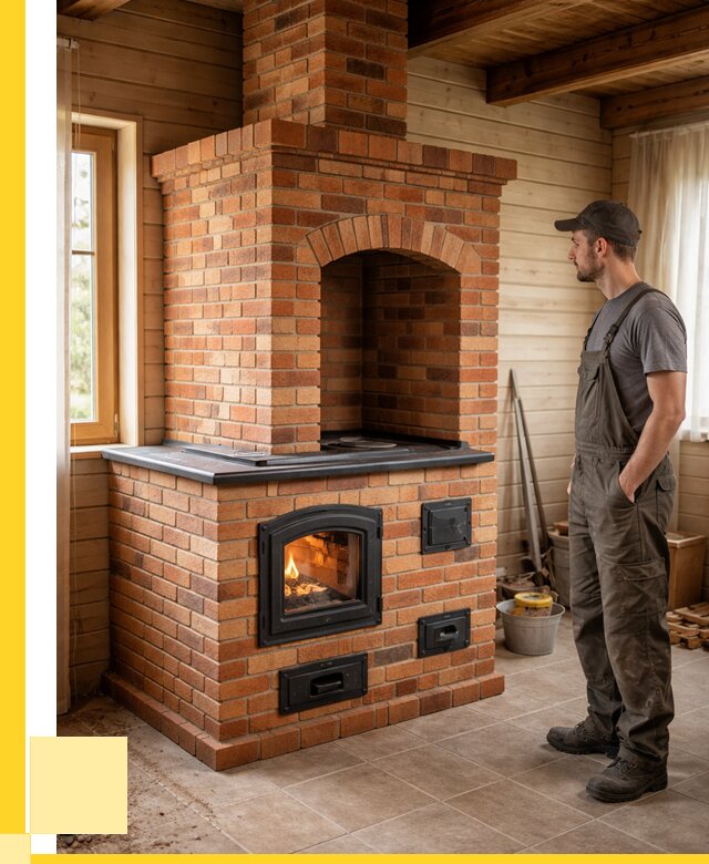 Кирпичные печи в Сальске: купить от 152520 р. | ЭриданСлс
