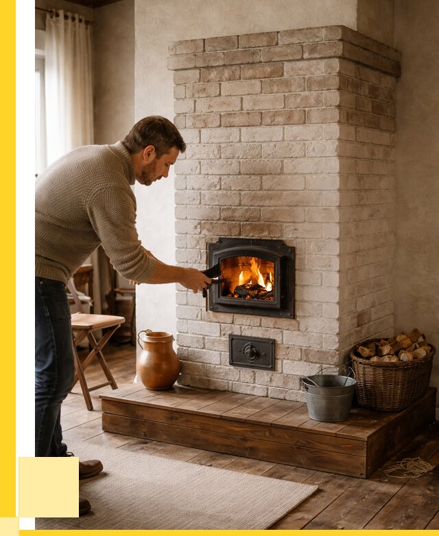 Печь голландка из кирпича в Сальске от 86428 р. | ЭриданСлс