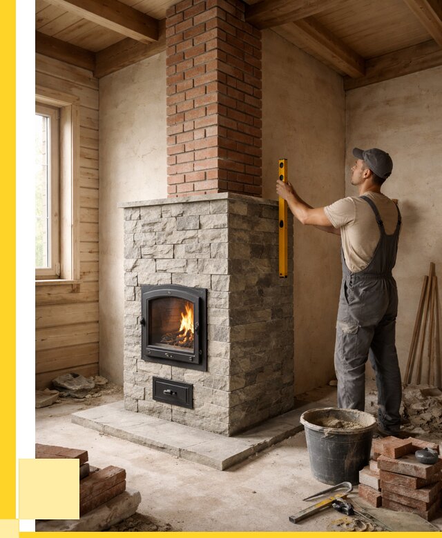 Печи и дымоходы под ключ в Сальске от 45756 р., ЭриданСлс