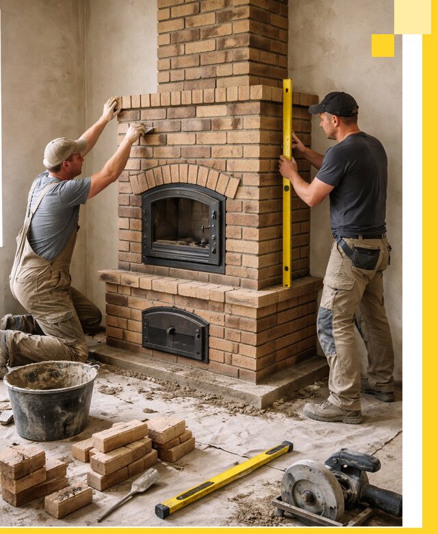 Продажа и установка печей и каминов для дома под ключ в Сальске