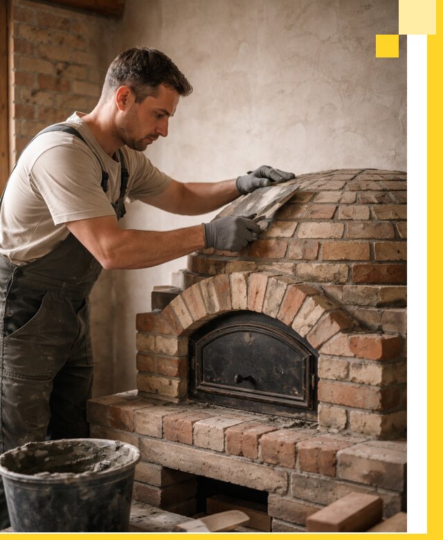 Изготовление и монтаж помпейских печей на заказ в Сальске