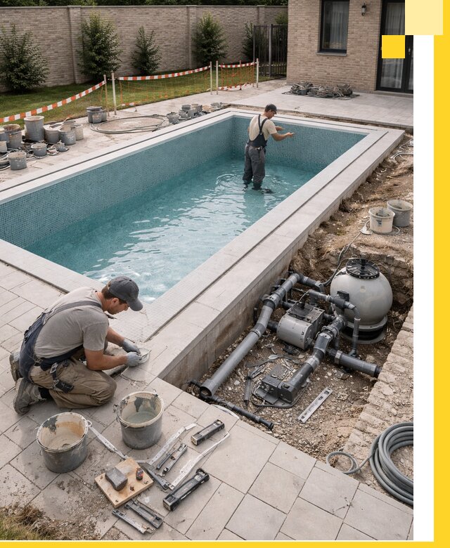 Строительство бассейнов под ключ в Сальске: проекты и монтаж