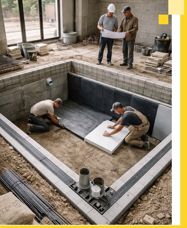 Проекты частных и общественных бассейнов под ключ в Сальске