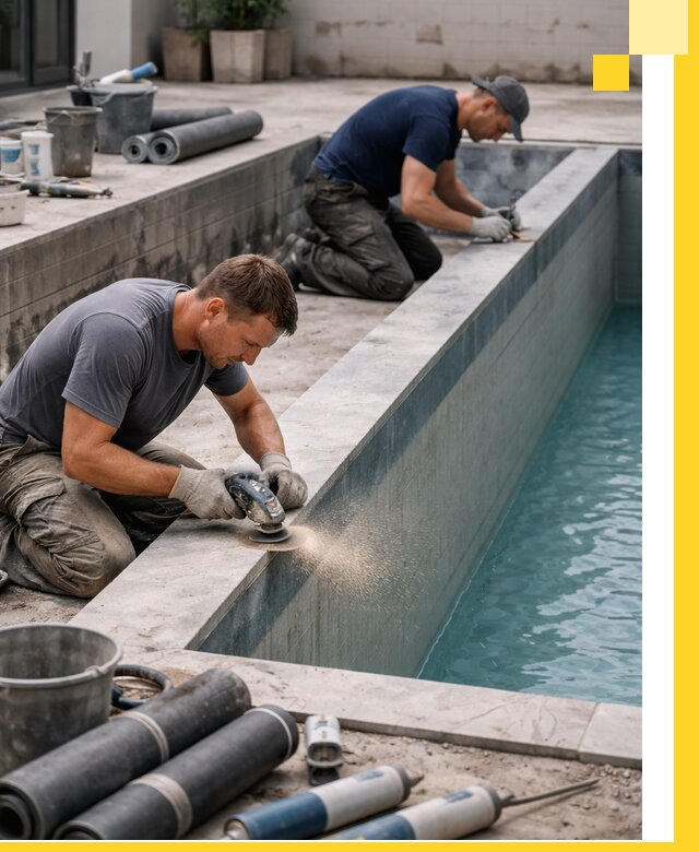 Профессиональный ремонт бассейнов под ключ в Сальске