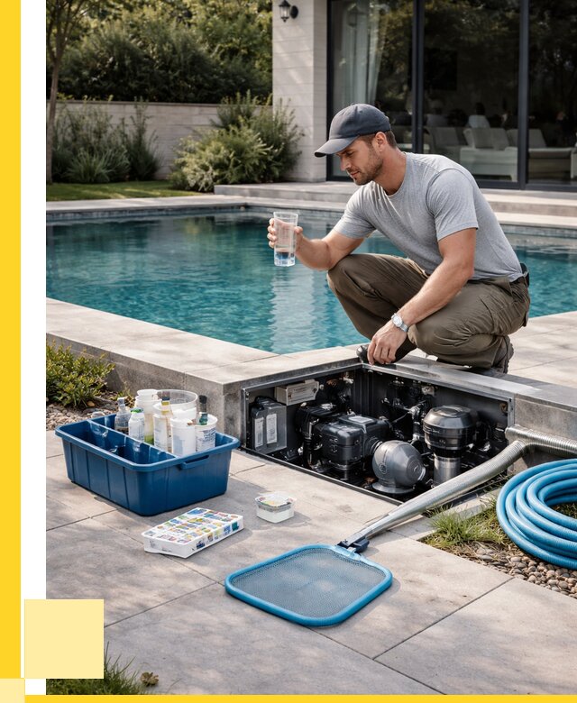 Обслуживание бассейнов в Сальске от 4576 р. - сервис ЭриданСлс