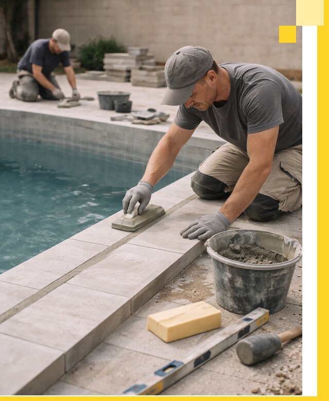 Отделка бассейнов в Сальске: декоративная отделка и гидроизоляция