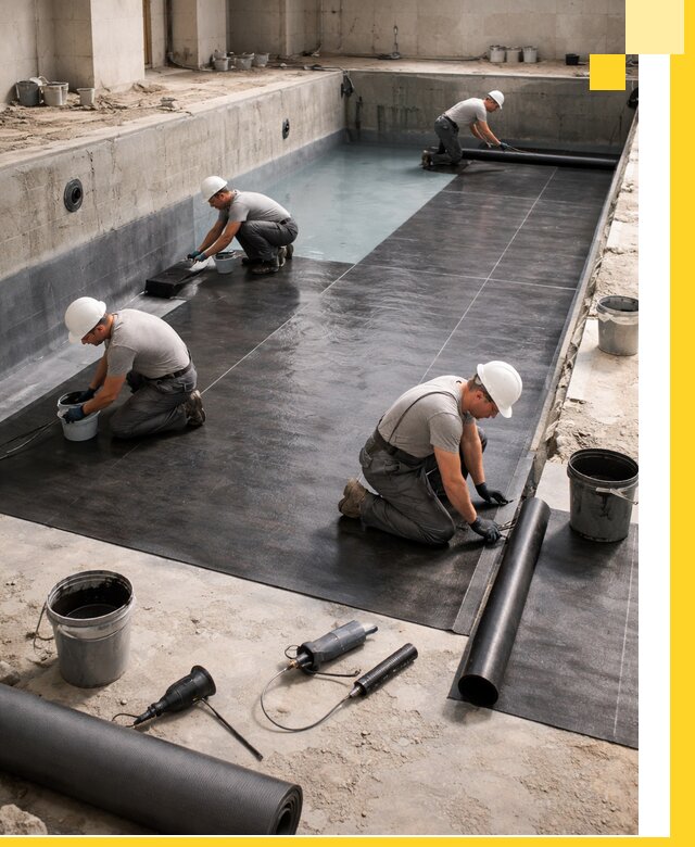 Профессиональная гидроизоляция бассейнов и чаш в Сальске под ключ