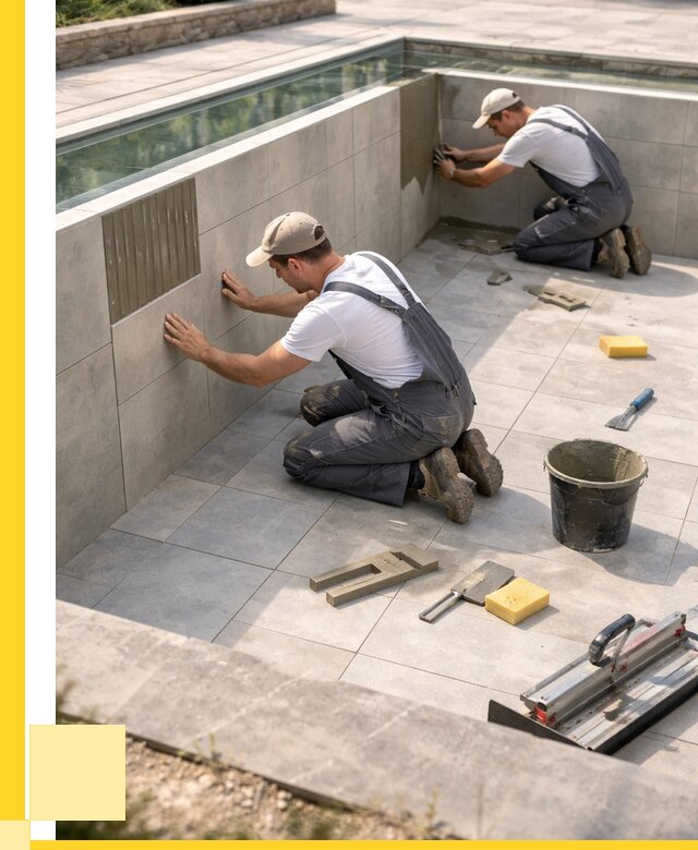 Облицовка бассейнов в Сальске от 4576 р. под ключ | ЭриданСлс