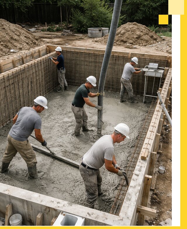 Строительство бетонных бассейнов под ключ в Сальске