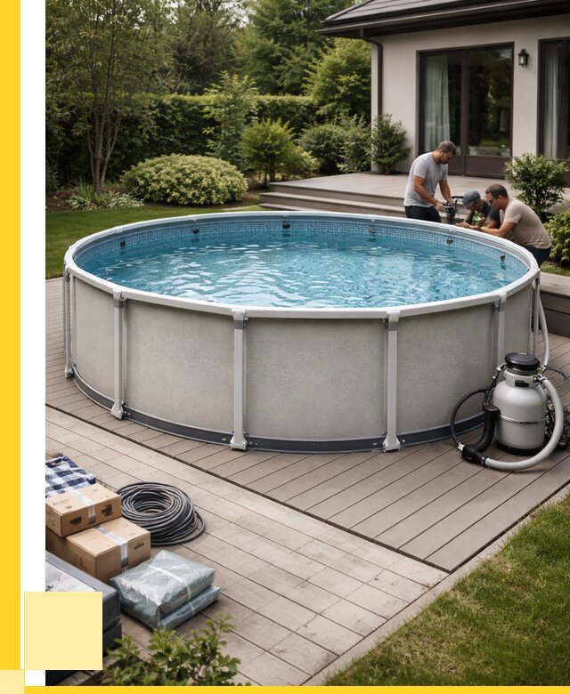 Купить каркасные бассейны в Сальске от 45756 р. | ЭриданСлс