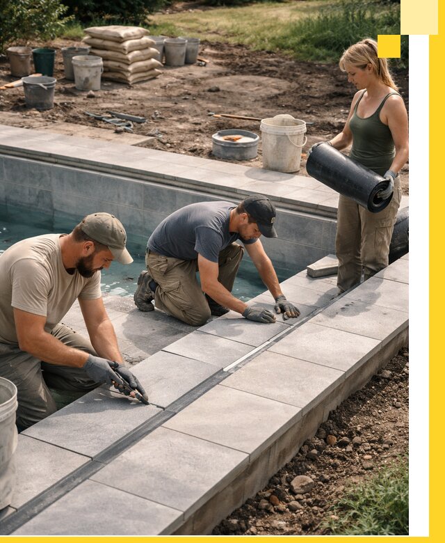 Строительство и монтаж уличных бассейнов под ключ в Сальске