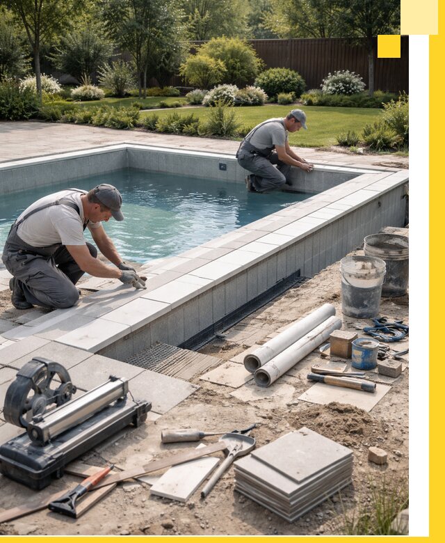 Строительство открытых бассейнов под ключ в Сальске профессионально