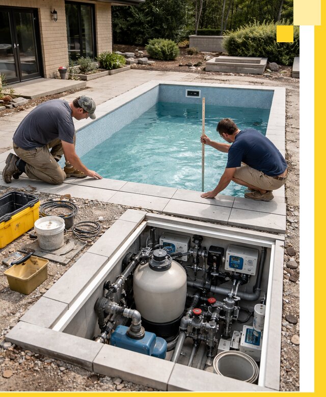 Строительство качественных домашних бассейнов под ключ в Сальске