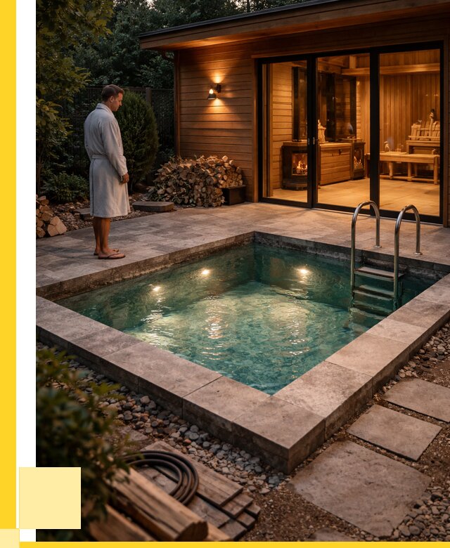 Бани с бассейном под ключ в Сальске от 96596 р. | ЭриданСлс