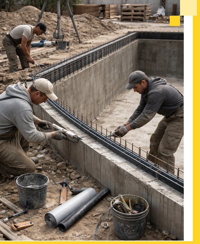 Качественный монтаж чаши бассейна в Сальске под ключ с гарантией