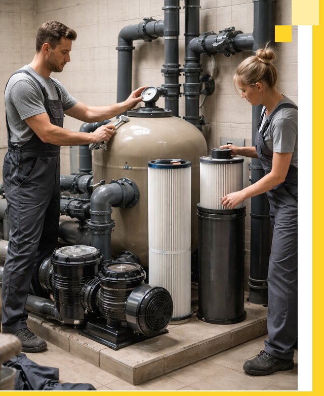 Фильтры и системы фильтрации для бассейнов в Сальске