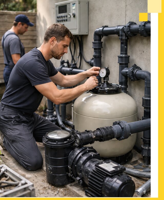 Поставка и монтаж фильтровального оборудования для бассейнов в Сальске