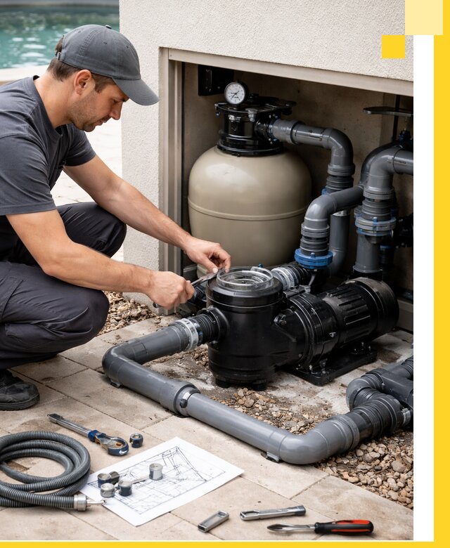 Поставка, монтаж и сервис насосов для бассейнов в Сальске