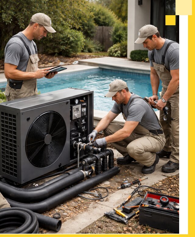 Проектирование и установка тепловых насосов для бассейнов в Сальске