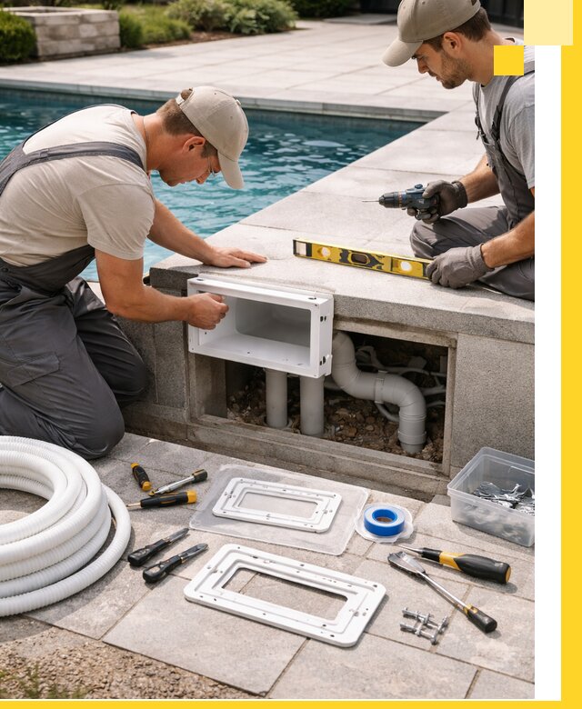 Поставка и установка скиммеров для бассейнов в Сальске