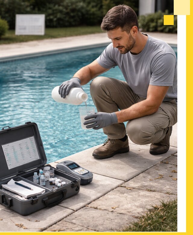 Профессиональная дезинфекция воды в бассейне в Сальске