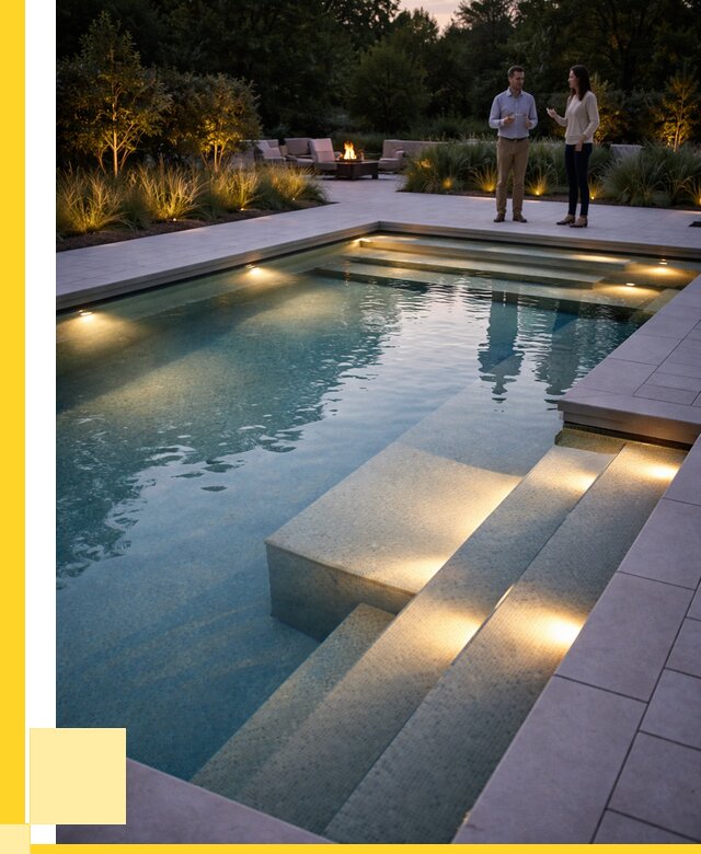 Освещение бассейнов в Сальске под ключ от 25420 р. | ЭриданСлс