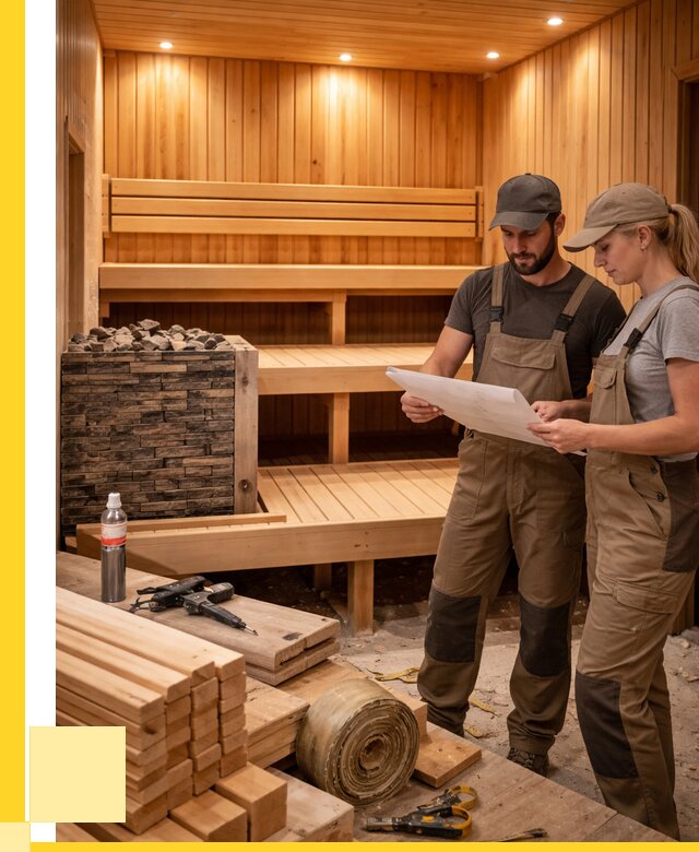 Строительство саун в Сальске под ключ от 254200 р., ЭриданСлс