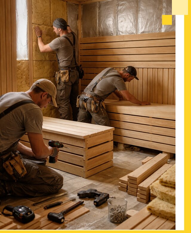 Профессиональное строительство саун под ключ в Сальске