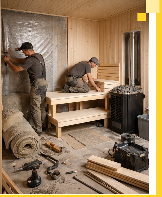 Проекты саун под ключ в Сальске дизайн и строительство