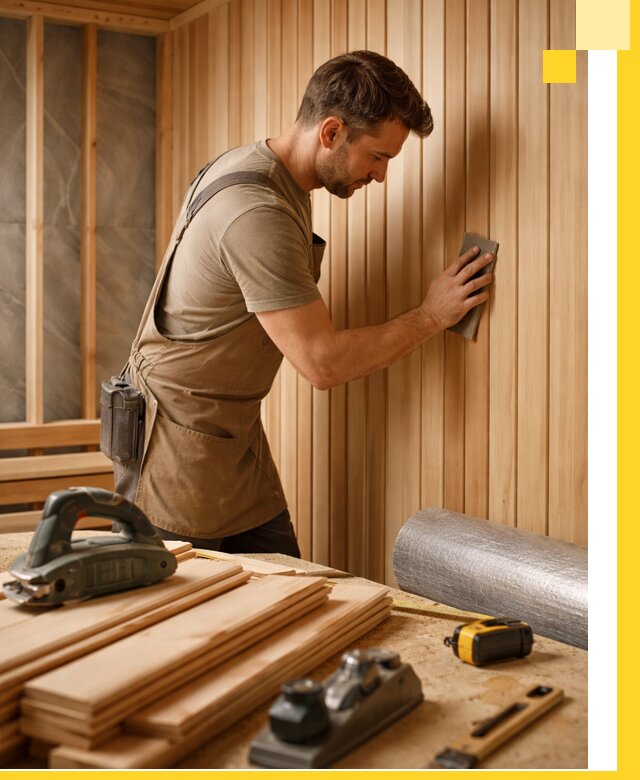 Профессиональная отделка саун и парных под ключ в Сальске