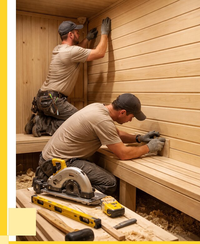 Обшивка саун вагонкой в Сальске от 2542 р. | ЭриданСлс