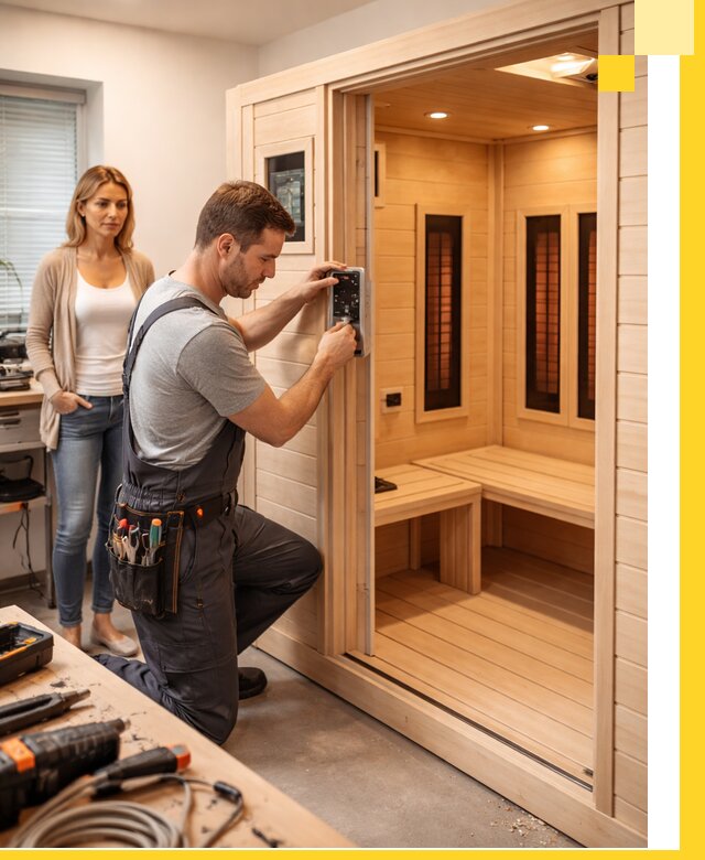 Инфракрасные сауны под ключ в Сальске продажа и установка