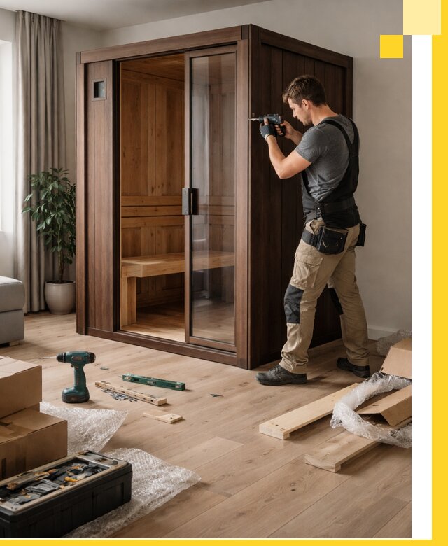 Установка и производство мини саун под ключ в Сальске